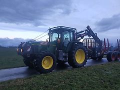 John Deere 6610 mit Muller fortsanbau