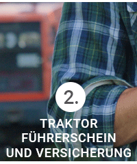 Traktor Führerschein und Versicherung - Das braucht der Traktorfahrer