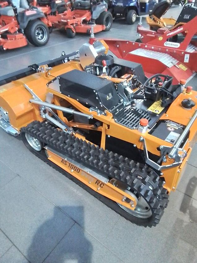 AS-Motor AS 1000 Ovis RC Schlegelmäher Funk Mähraupe