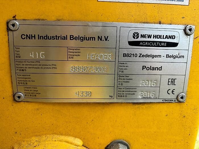 New Holland VARIFEED 12,5 M HD