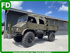Mercedes-Benz Unimog 404 Cabrio-Doka , 5 Sitzplätze , mit Pkw Führerschein, Rarität