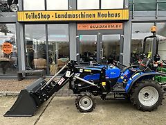 Traktor, Kleintraktor Solis 26 HST Hydrostat mit Kabine, Rasenreifen,  Straßenzulassung - Landmaschinen Neuhaus