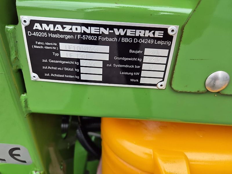 Amazone Opryskiwacz zawieszany Amazone UF 1201 18m 15m 2010r. Amaspray+