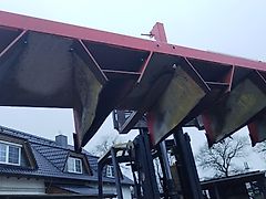 AKPIL Dammformer 300cm Arbeitsbreite 5 Reihig 60cm Reihenabstand der Dämme Fabrikat Eigenbau Ideal als Nachlaufgerät von Rütteleggege Kreiselegge Fräse Bodenfräse Spatengerät