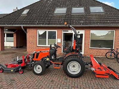 TAFE 6028H + FKH + FZW + Kreiselegge + Frontmähwerk