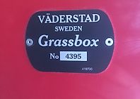 Väderstad Rapid 300, Grassbox Väderstad Rapid 300, Grassbox