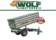 Wolf-Landtechnik GmbH Einachs-Dreiseitenkipper T-117 3,5 T Nutzlast, Feuerverzinkt Wolf-Landtechnik GmbH Einachs-Dreiseitenkipper T-117 3,5 T Nutzlast, Feuerverzinkt
