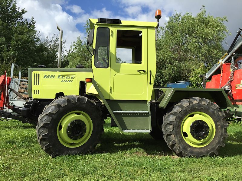 Mercedes-Benz MB trac 800 Erfahrungsbericht Titelbild