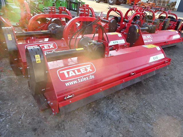 TALEX Schlegelmulcher Talex- Eco- NEU-2 -Meter mit Hydraulischer Seitenverschiebung- auch möglich in verschiedenen Breiten - auch in 1 Meter- 1,35 Meter -1,5 Meter - 1,8 Meter - 2 Meter - 2,2 Meter