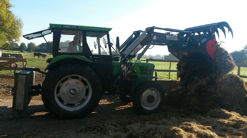 Inter Tech Frontlader fur Deutz Fahr 6206 / NEU