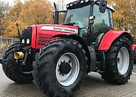 Massey Ferguson 6480 Allrad Traktor mit FKH & FZW Massey Ferguson 6480 Allrad Traktor mit FKH & FZW