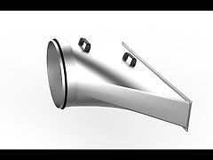 Martin Energietechnik Einblastrichter Trocknungscontainer Übergangstrichter