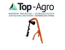 TOP-AGRO Erdbohrer 12' + Zapfwelle