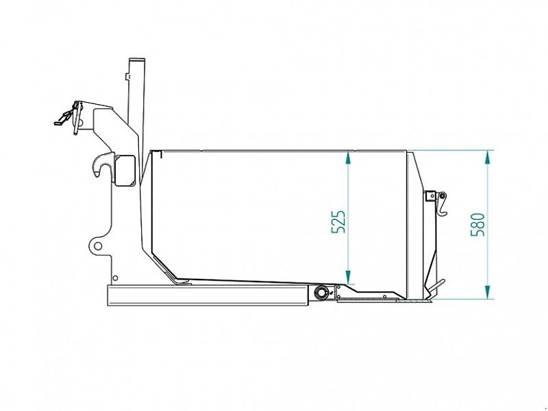 Fliegl Heckcontainer