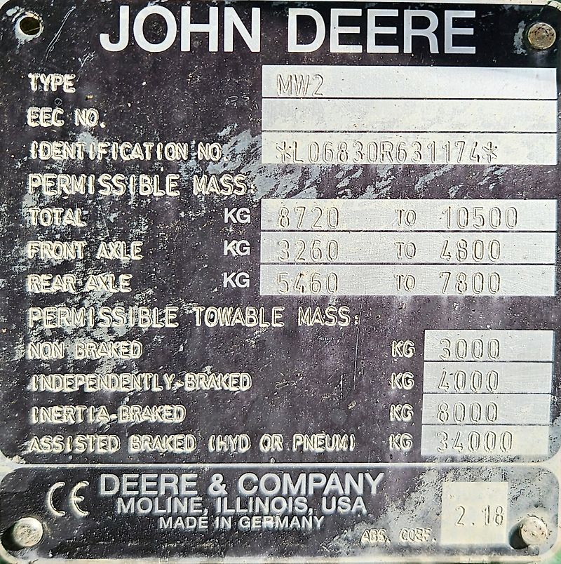 John Deere 6830 Premium