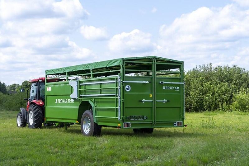 Pronar T046H, Viehtransportwagen, hydraulisch absenkbar, Preis inkl. MwSt.