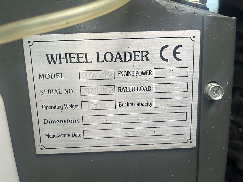 Kima Pegasus 08 Hoflader Radlader 1.Hand