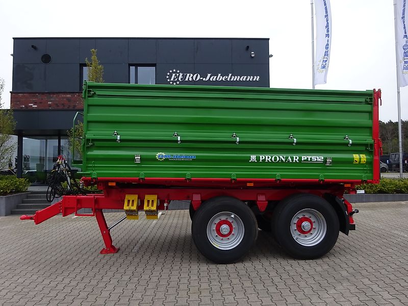 Pronar Tandemdreiseitenkipper PT 512, 16 to, Palettenbreite, NEU