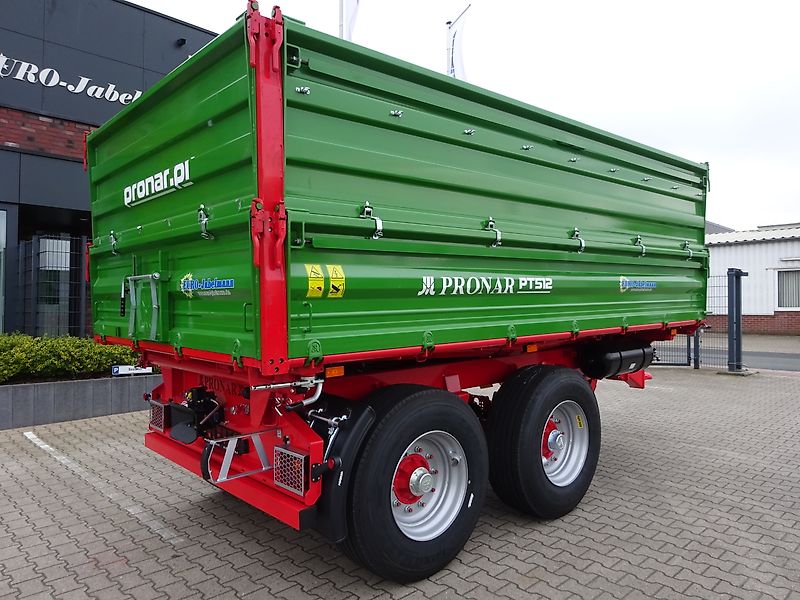 Pronar Tandemdreiseitenkipper PT 512, 16 to, Palettenbreite, NEU