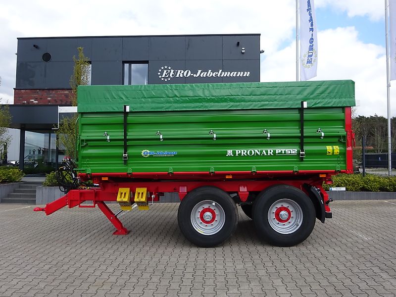 Pronar Tandemdreiseitenkipper PT 512, 16 to, Palettenbreite, NEU