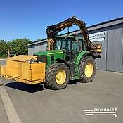 John Deere 6930 + BOS MÄHAUSLEGER + MULCHKOPF traktorpool Angebot