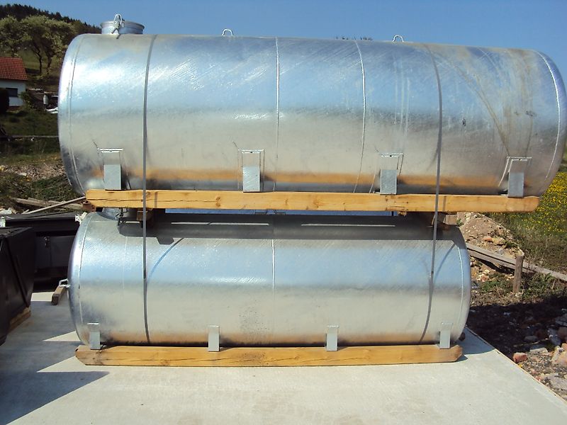 AGRITECH Wasserfass Wasserfass 2000 L