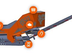 Neuer 2 Wellen Brecher Arjes Impaktor 850 die nächste Evolution