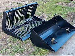 InterAgri Steinschaufel / Kartoffelschaufel / Schaufel 90cm bis 240cm Alle Aufnahme