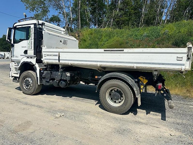 Miet Lkw Man TGS 2 Achser 4*4 3 Seitenkipper
