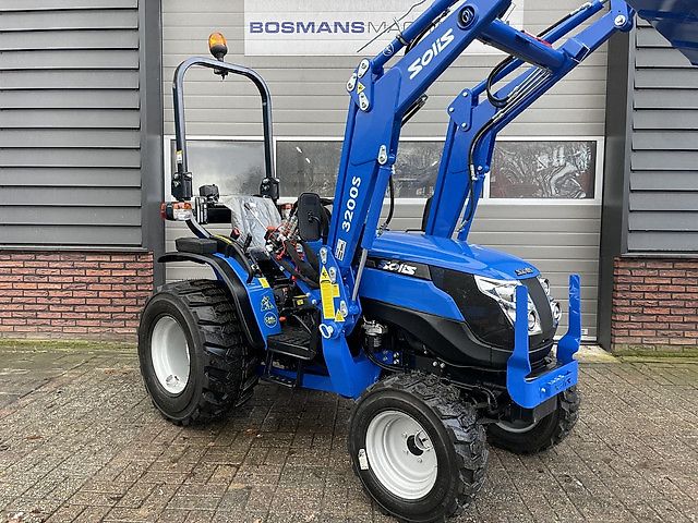 Solis S26 + minitractor met frontlader NIEUW 5 jaar GARANTIE