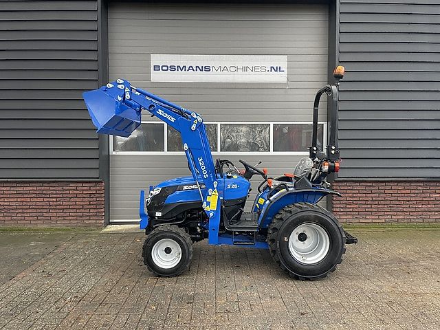 Solis S26 + minitractor met frontlader NIEUW 5 jaar GARANTIE