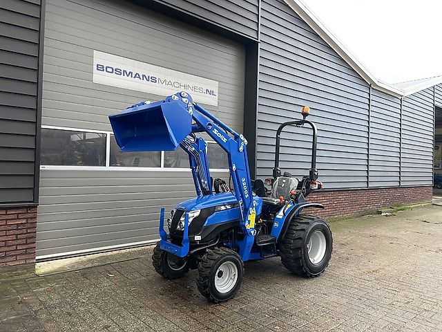 Solis S26 + minitractor met frontlader NIEUW 5 jaar GARANTIE