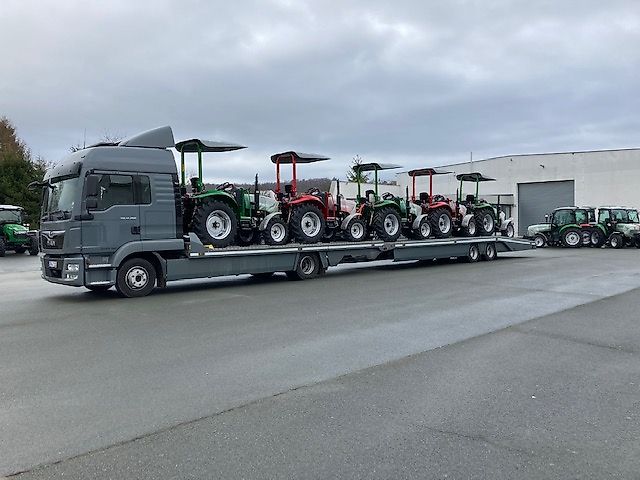 FoTrak Neu!! Fotrak 504K Allrad Motor: 50 PS Euro 5 Kabine Frontlader Druckluft kein Arbos