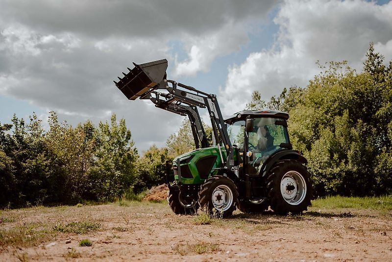 FoTrak Neu!! Fotrak 504K Allrad Motor: 50 PS Euro 5 Kabine Frontlader Druckluft kein Arbos