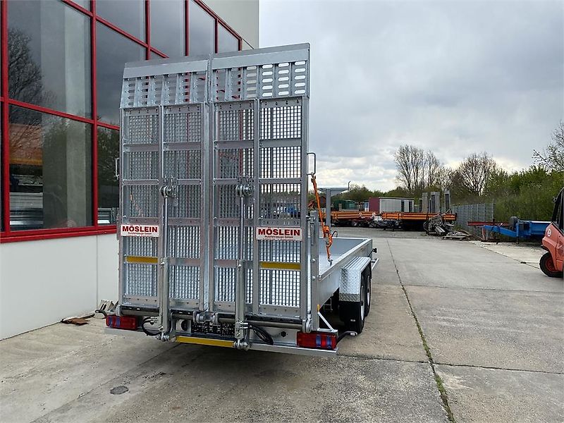 Möslein TT 11-E6x2 hydr. Rampen Tieflader für Fräsen brei