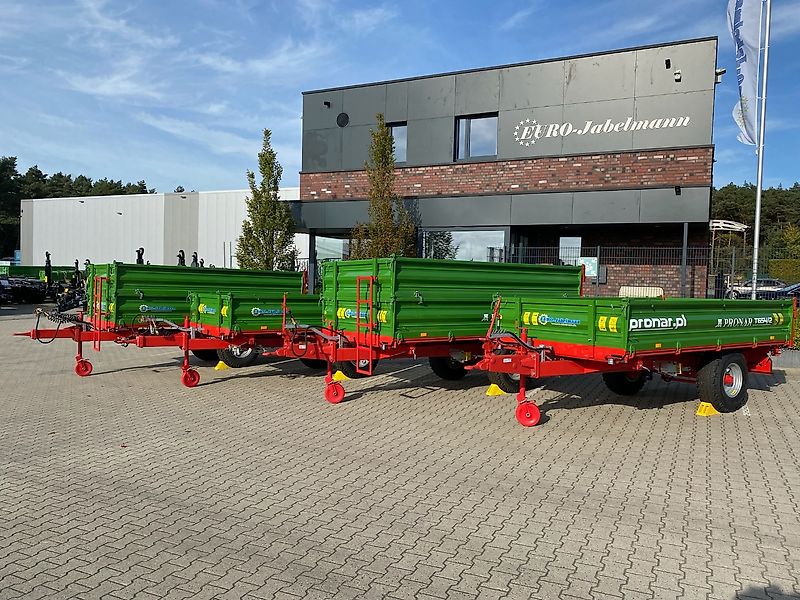 Pronar Einachsdreiseitenkipper, 654/2, 6 to, 40 km/h, Druckluft / Auflaubremse, ab Lager