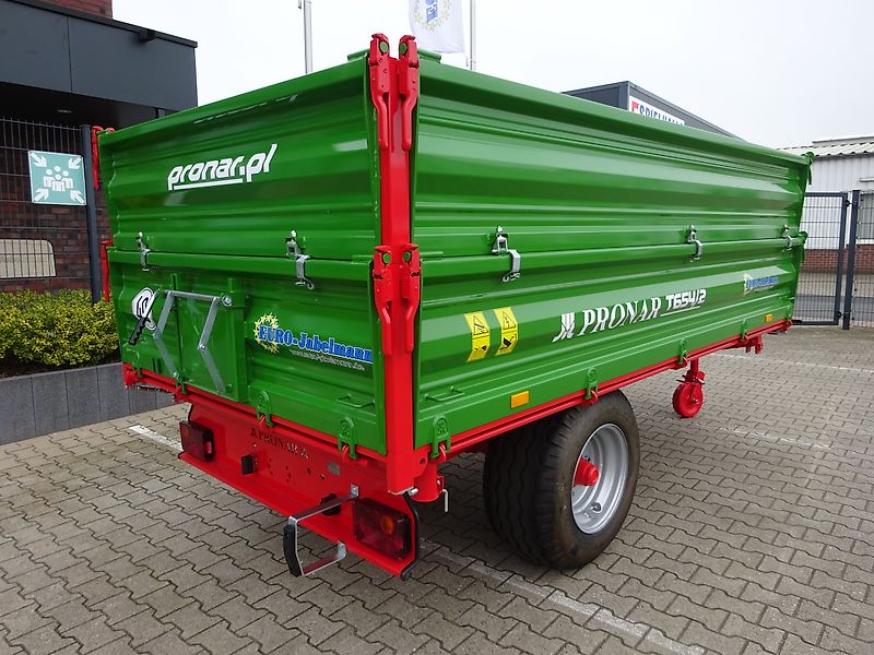 Pronar Einachsdreiseitenkipper, 654/2, 6 to, 40 km/h, Druckluft / Auflaubremse, ab Lager