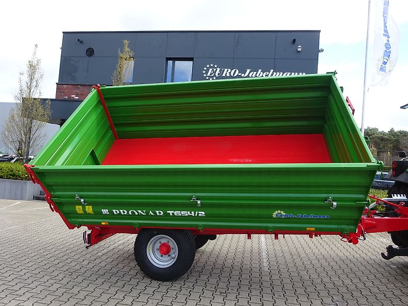 Pronar Einachsdreiseitenkipper, 654/2, 6 to, 40 km/h, Druckluft / Auflaubremse, ab Lager