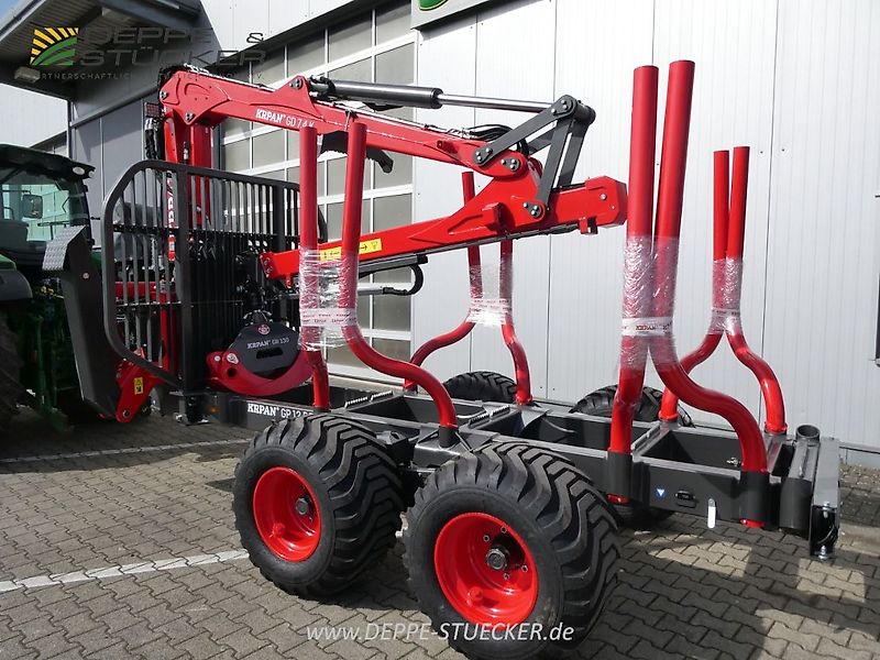 Krpan GP 12 DF mit Kran
