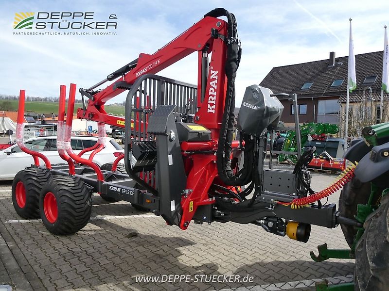 Krpan GP 12 DF mit Kran
