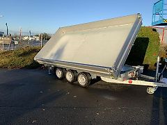 Böckmann Dreiachs Ausstellungsanhänger Dreiseiten Kipper 3500kg