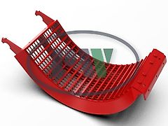 PW Dreschkorb 430964A1 (Art. CS-430964R) – Ersatzteil passend für CASE IH