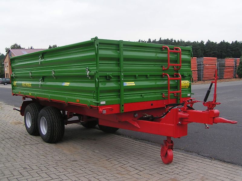 Pronar Tandemdreiseitenkipper, T 663/2; 9,7 / 8 to, Druckluft + Auflauf, NEU