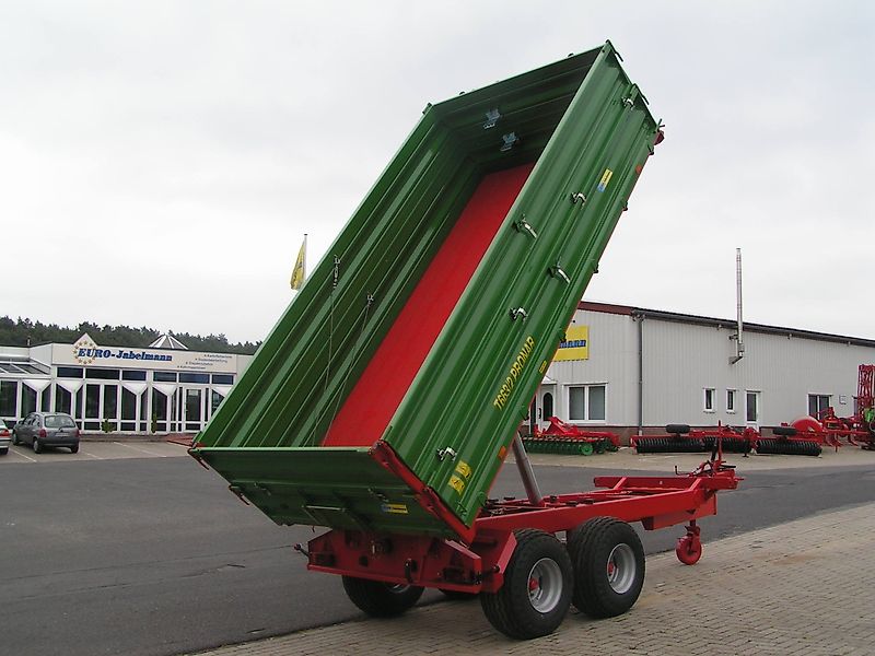 Pronar Tandemdreiseitenkipper, T 663/2; 9,7 / 8 to, Druckluft + Auflauf, NEU