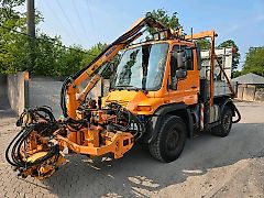 Unimog 405/12 U400 6-Zylinder Mulag Mähausleger MKM 700 UGN UGE 405/10 Mercedes-Benz U 300 500 Böschungsmäher 400