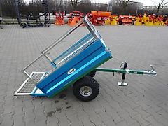 ATV-Anhänger 1420 kg mit elektrohydraulischem Kippanhänger Kippmulde