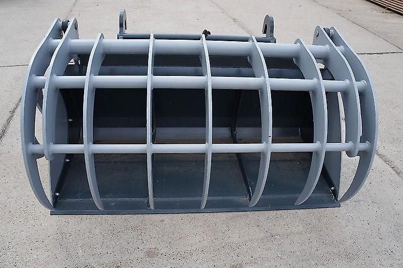 Sonarol Krokodil-Schaufel Greifen m. Gebrannten Zinken 1.4m bis 2.4m mit MX Aufnahme