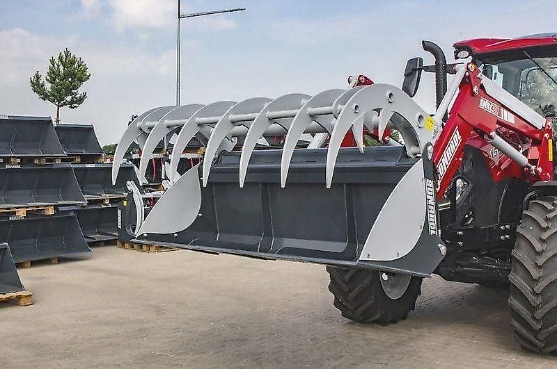 Sonarol Krokodil-Schaufel Greifen m. Gebrannten Zinken 1.4m bis 2.4m mit MX Aufnahme