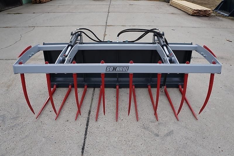 Sonarol Krokodil-Zange Greifer 2,4m mit MX Aufnahme