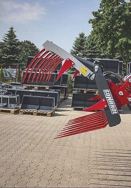 Sonarol Krokodil-Zange Greifer 2,4m mit MX Aufnahme